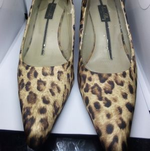 Sam & Libby leopard heels